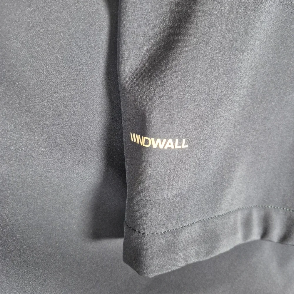The North Face WindWall Softshell Jacket Mens 5XL Blue Full Zip Fleece Lined